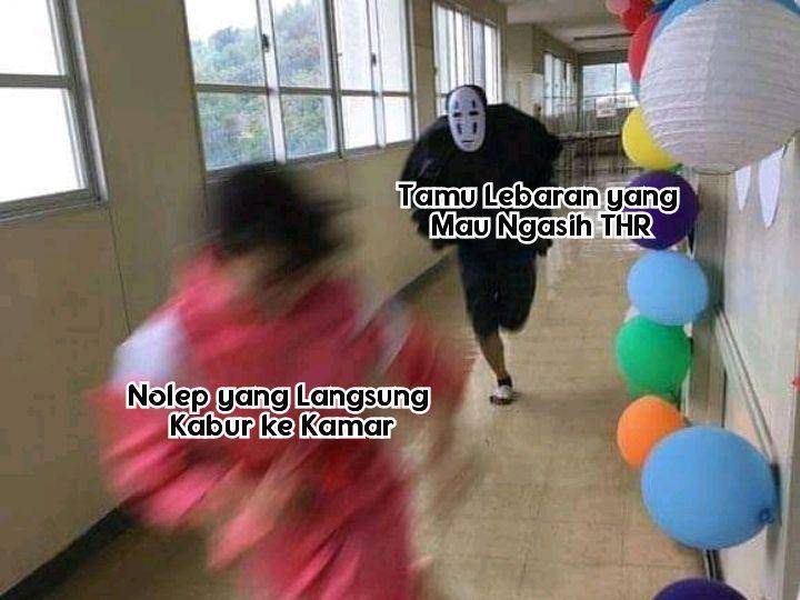 meme nolep saat Lebaran (dok. pribadi/Iip Afifullah)