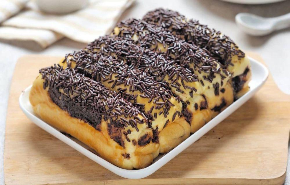Cara Membuat Roti Sisir Meses Cokelat, Nostalgia Camilan Jadul