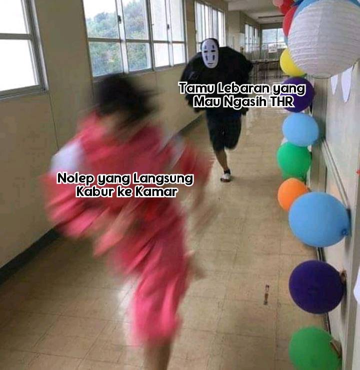 meme nolep saat Lebaran (dok. pribadi/Iip Afifullah)