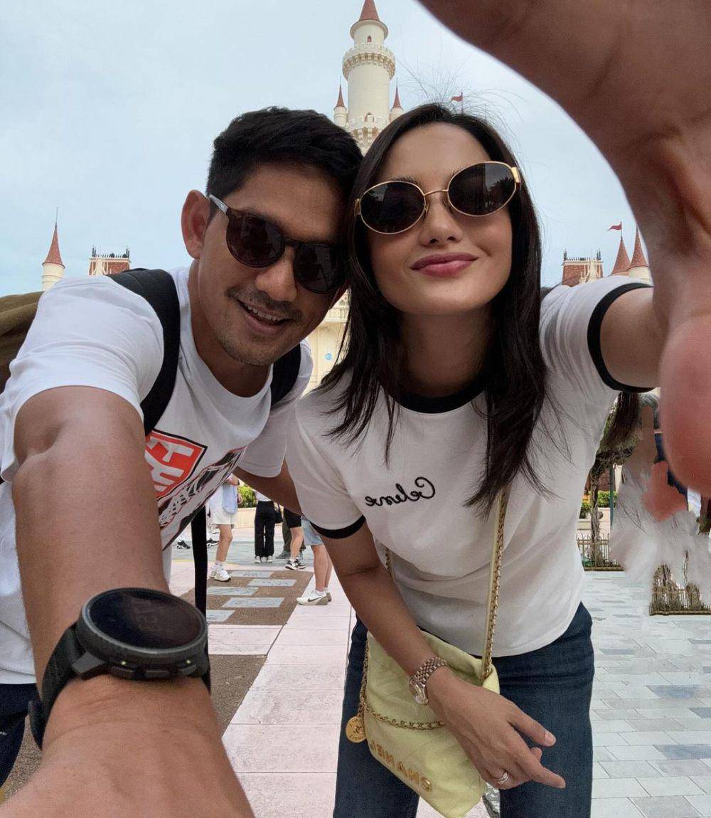potret liburan Lebaran keluarga Ibnu Jamil di Singapura (instagram.com/ririnekawati)