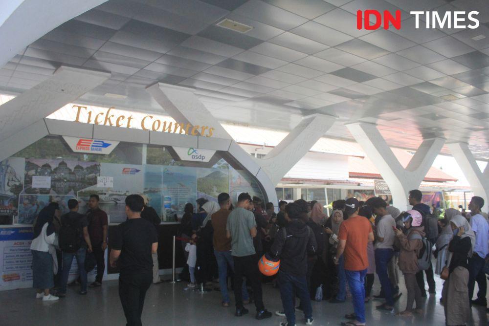 Libur Lebaran, Jumlah Penumpang di Pelabuhan Ulee Lheue Capai 17 Ribu