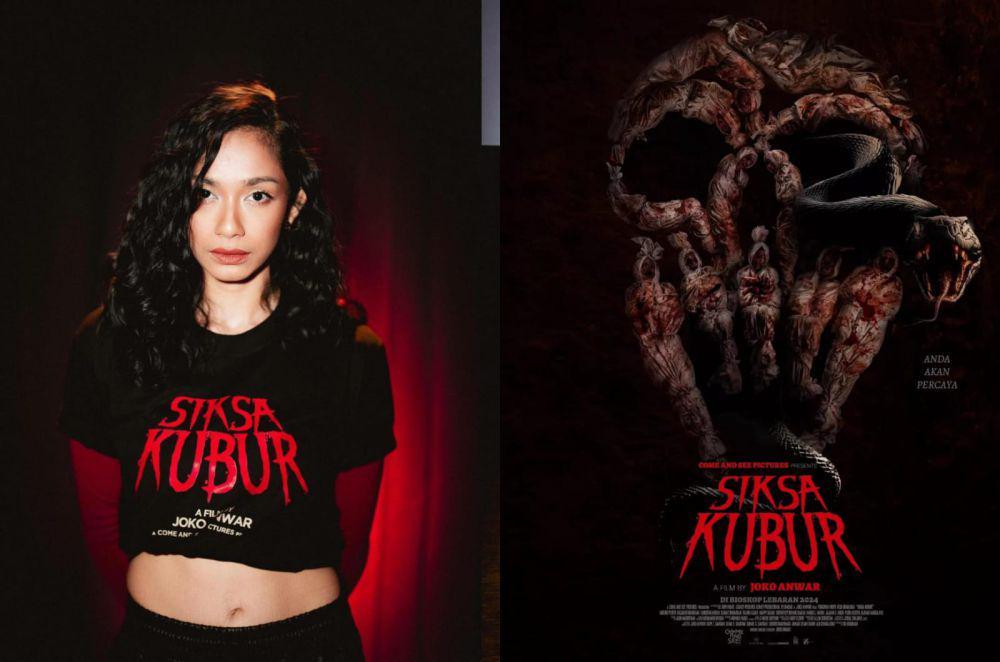 3 Film Horor Dibintangi Faradina Mufti, Siksa Kubur Tembus 1 Juta!