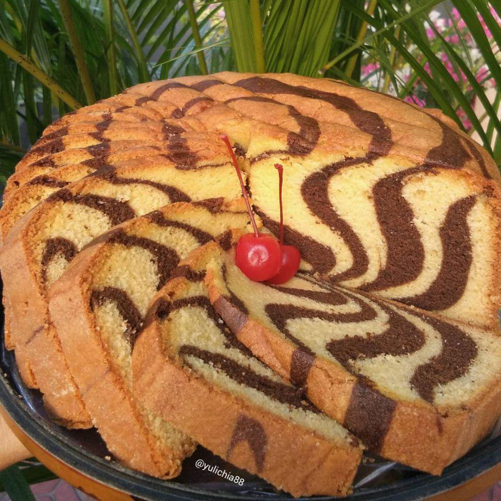 Resep Bolu Marmer Ekonomis yang Terasa Lembut dan Moist