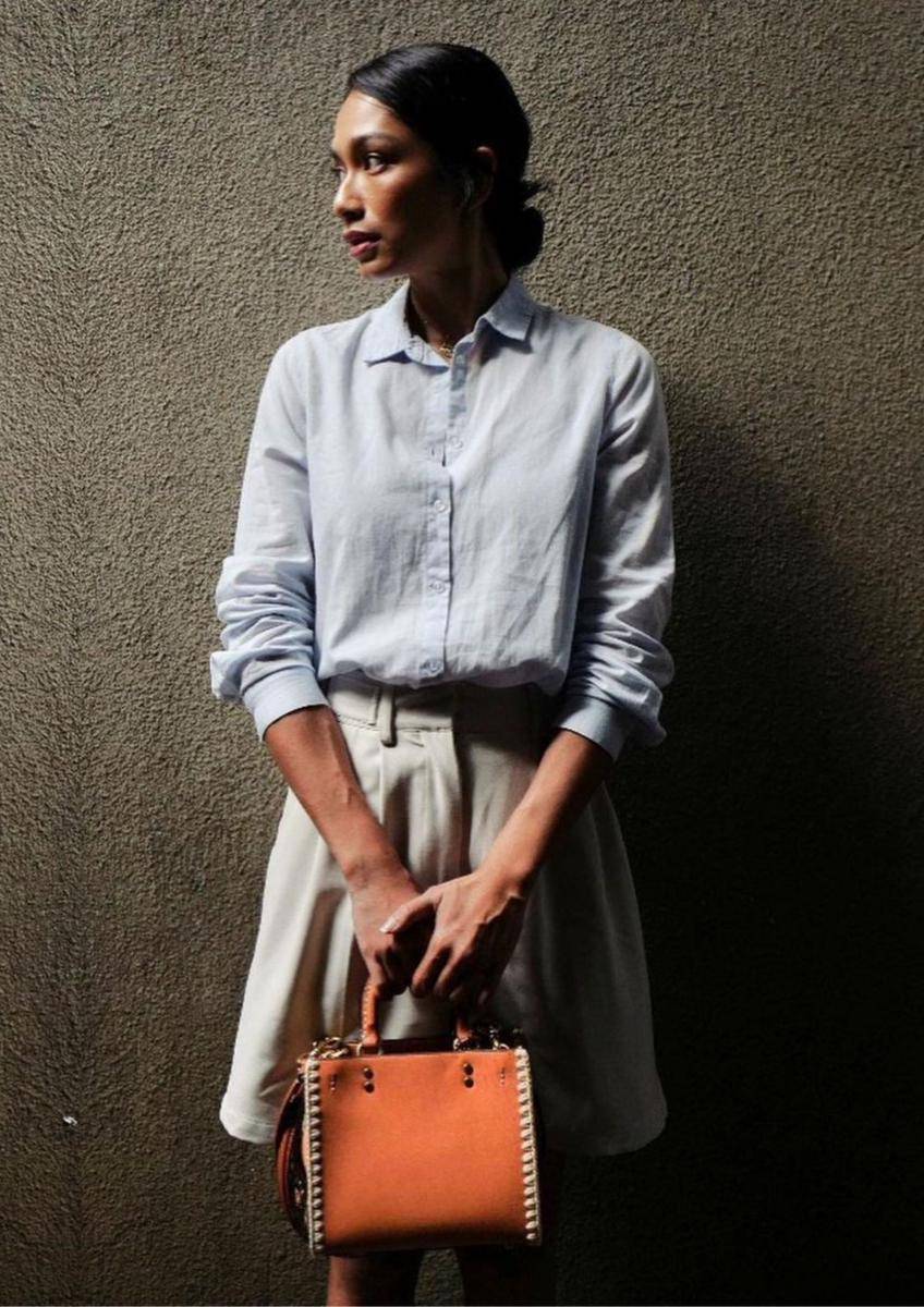 inspirasi outfit Faradina Mufti. (instagram.com/faradinamufti)