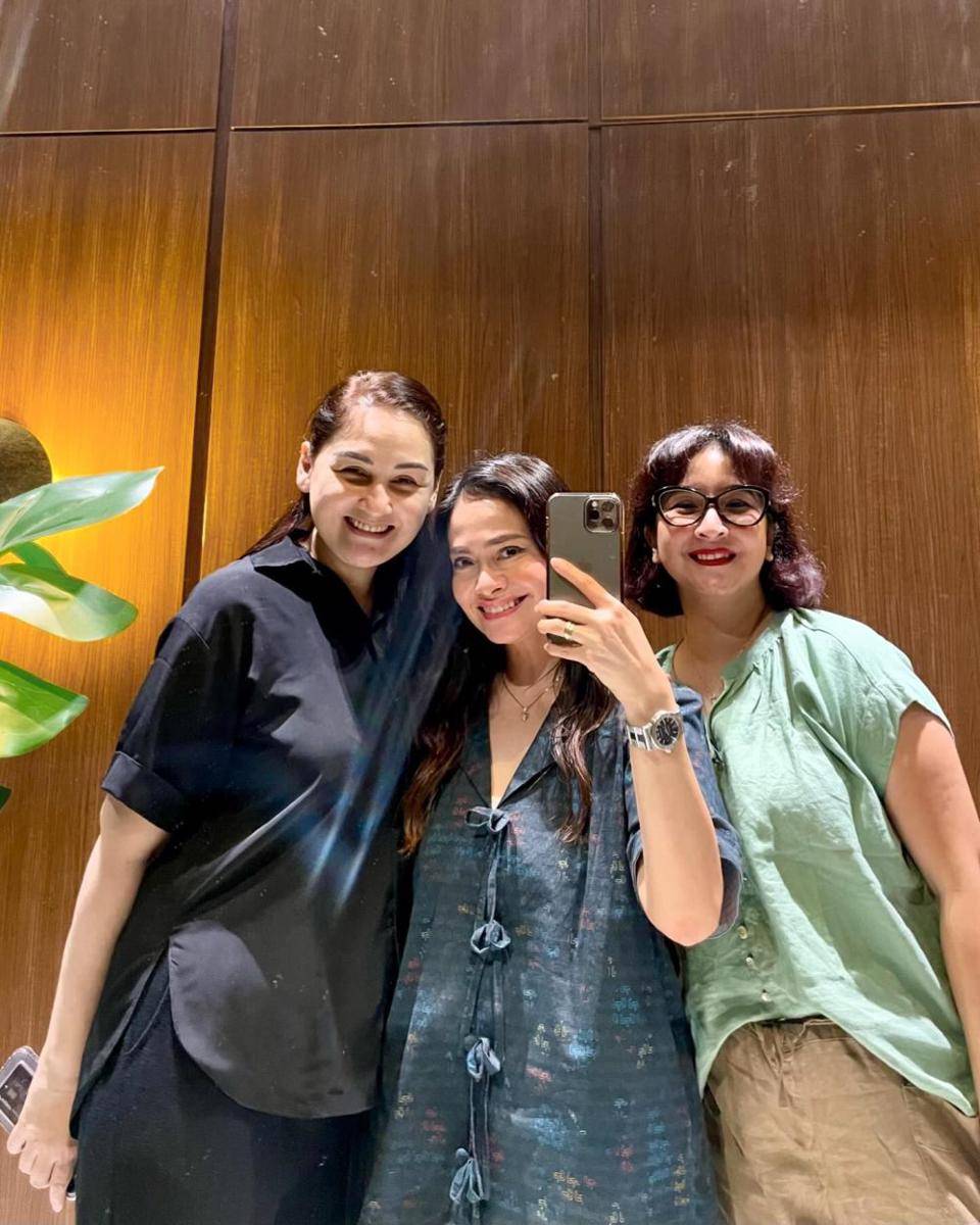 potret Ersa Mayori dan kawan-kawan saat halal bi halal (instagram.com/ersamayori)