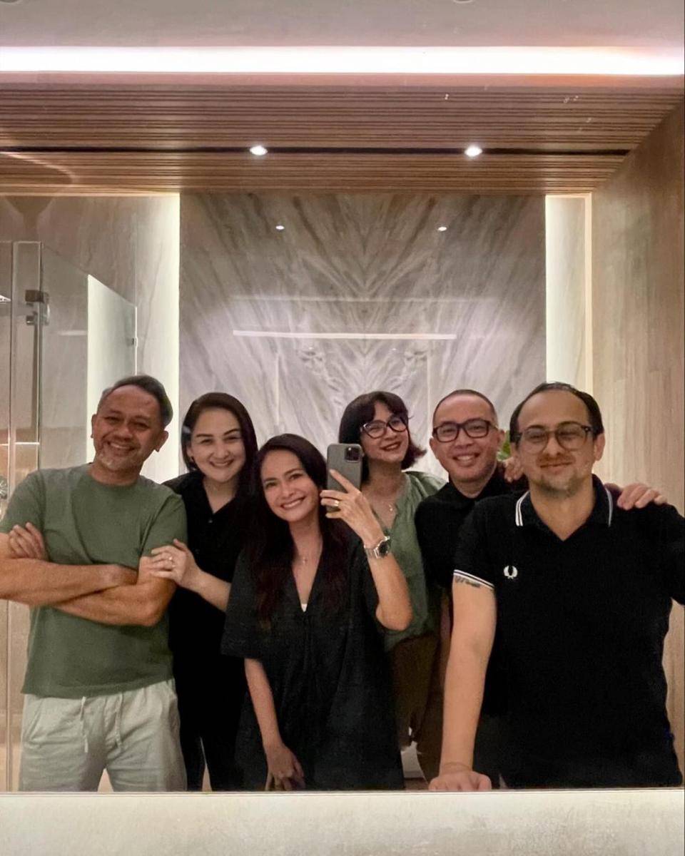potret Ersa Mayori dan kawan-kawan saat halal bi halal (instagram.com/ersamayori)