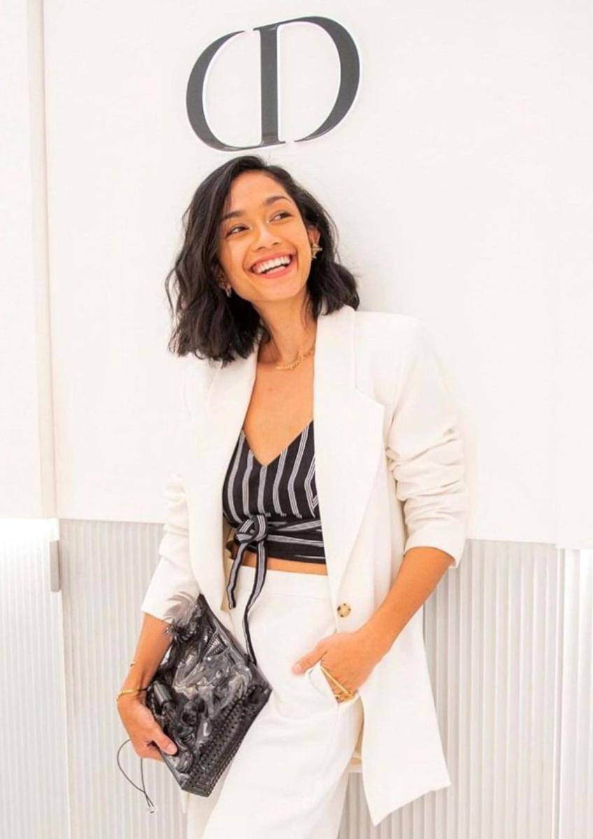 inspirasi outfit Faradina Mufti. (instagram.com/faradinamufti)