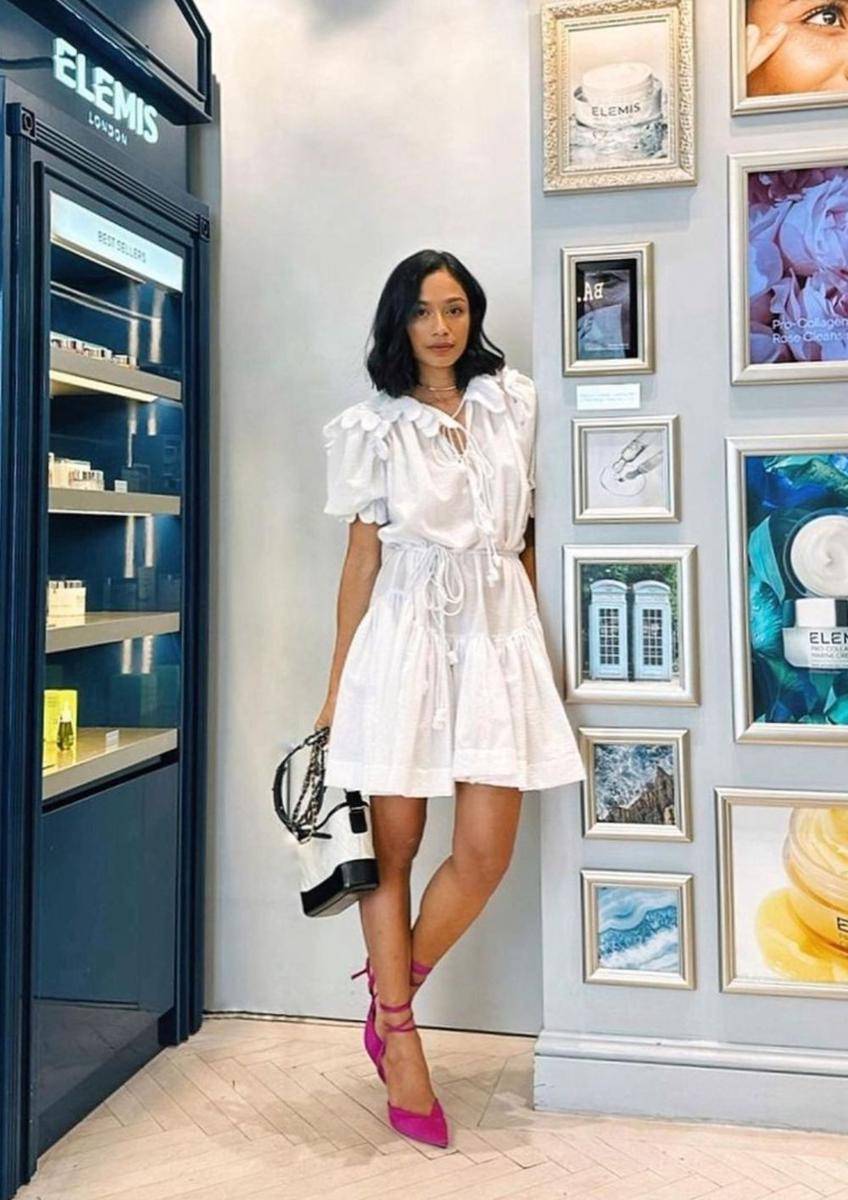 inspirasi outfit Faradina Mufti. (instagram.com/faradinamufti)