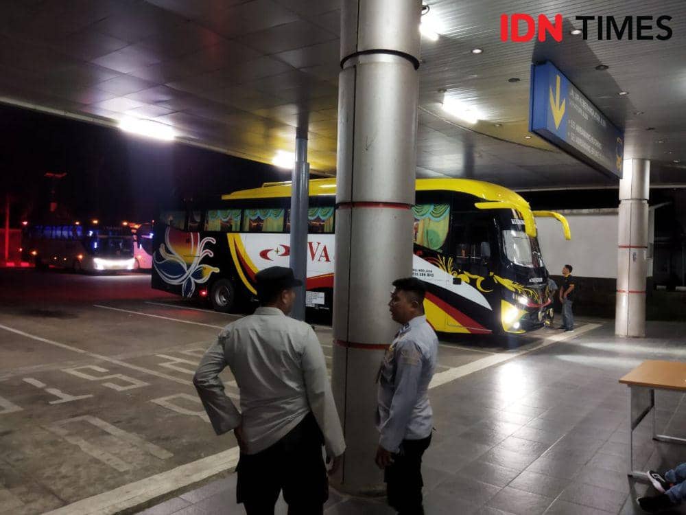Monitoring arus mudik hingga di ALBN. (IDN Times/Polres Kubu Raya).