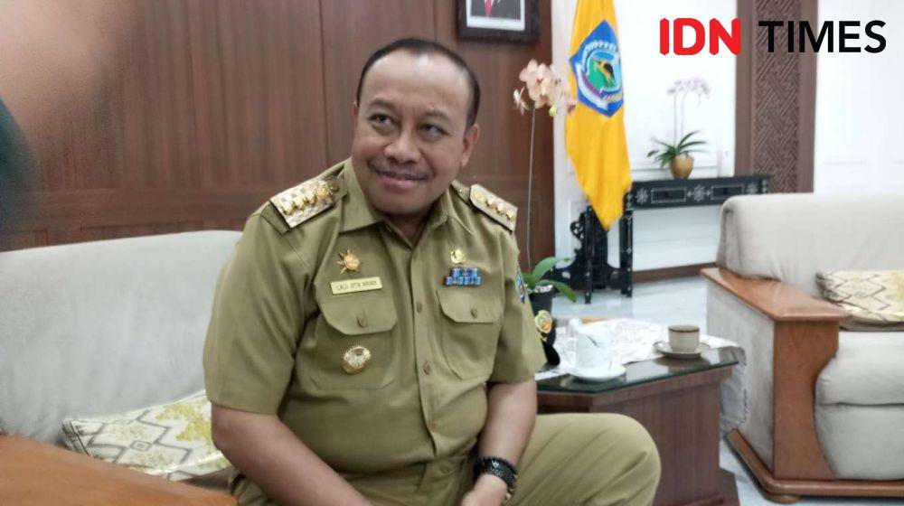 Pj Gubernur NTB Lalu Gita Ariadi. (IDN Times/Muhammad Nasir)