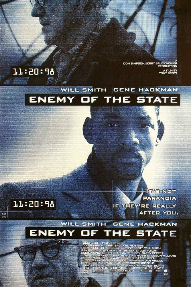 Foto poster film "Enemy of State" (amazon.com)
