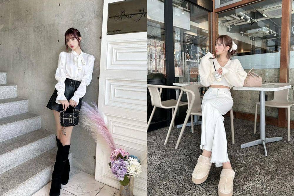 7 Ide Outfit Ngonser ala Model Momo Ito, Fashionable Abis!