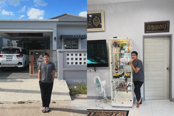 7 Potret Rumah Baru Jirayut di Thailand, Hasil Kerja Keras!