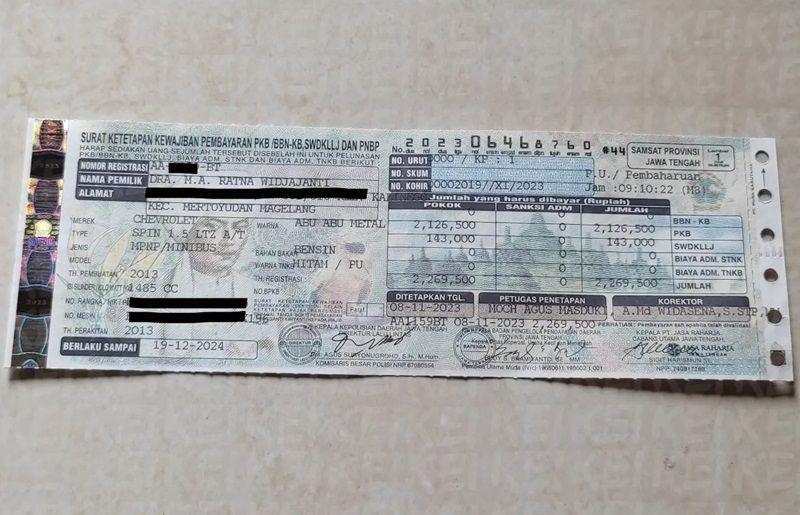 Apa Itu PKB di STNK? Ini Pengertian dan Jenisnya