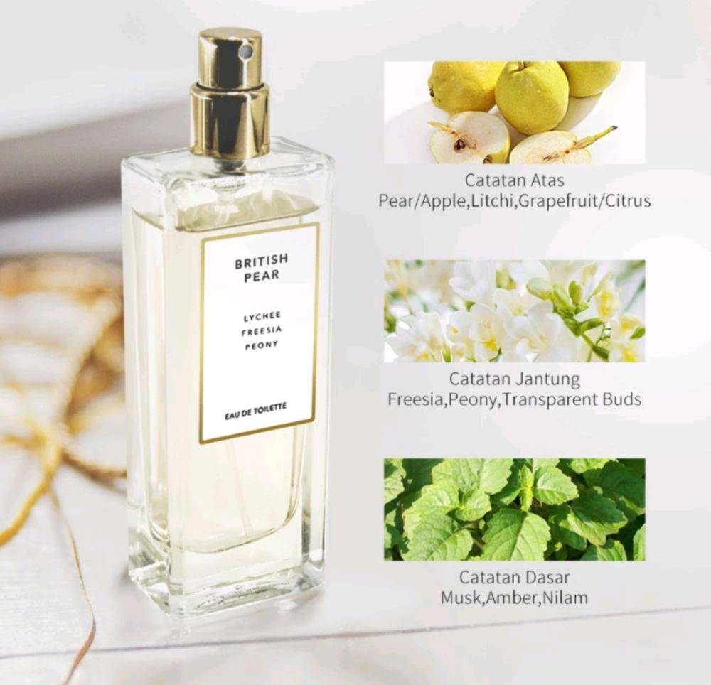 Lady Perfume EDT British Pear (shopee.com/MINISO INDONESIA)