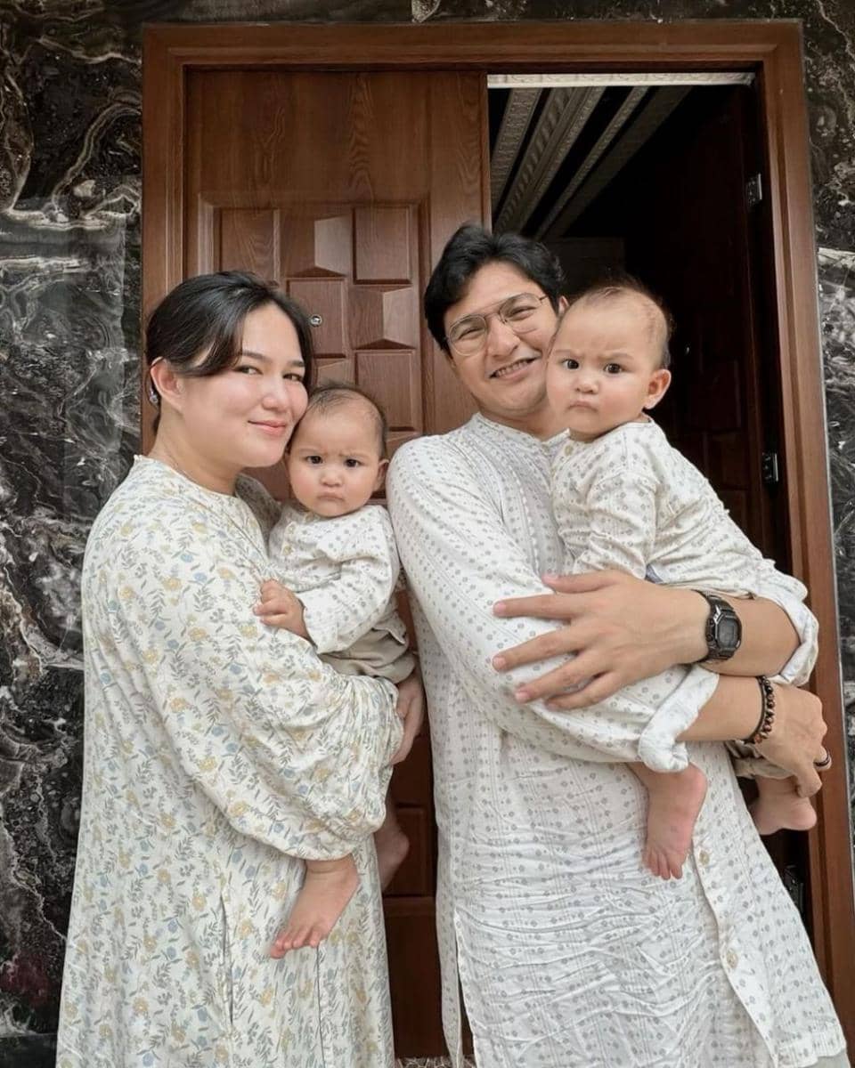 potret Lebaran keluarga seleb (instagram.com/masayuclara)