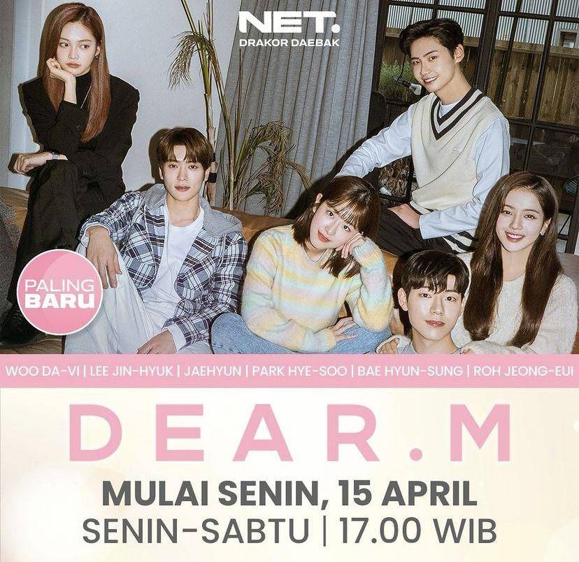 sinopsis dan jadwal tayang Dear.M di NET TV (Instagram.com/netmediatama)