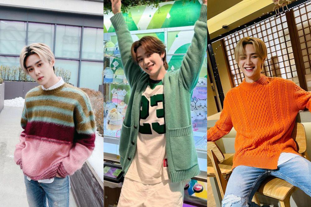 8 Inspirasi OOTD Knitwear ala Kun WayV, Modis dan Anti Boring!