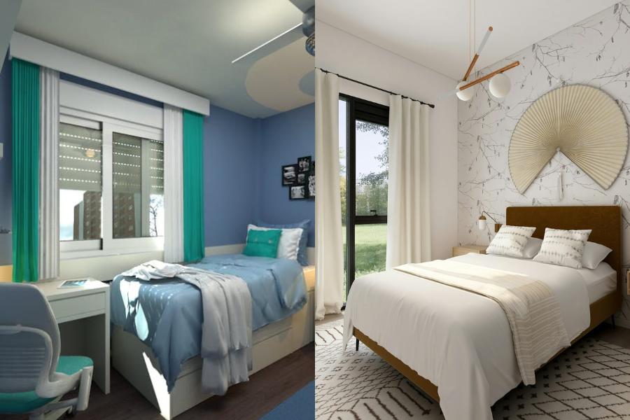 7 Ide Desain Kamar Mungil Anti Sumpek, Nyaman Banget!