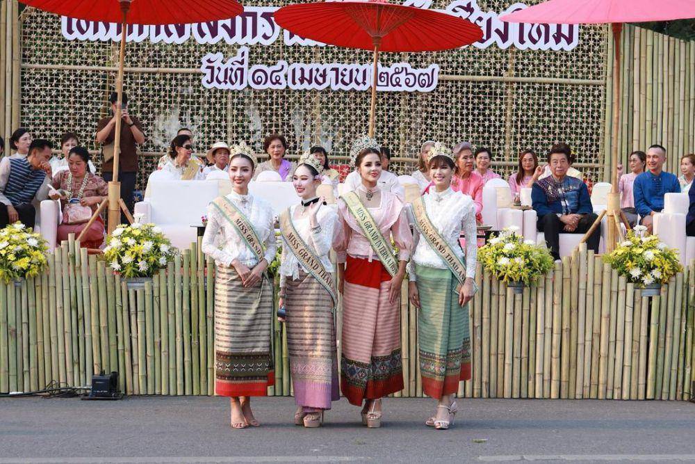 Potret Miss Grand International 2023 di Festival Songkran (Instagram.com/missgrandthailand)