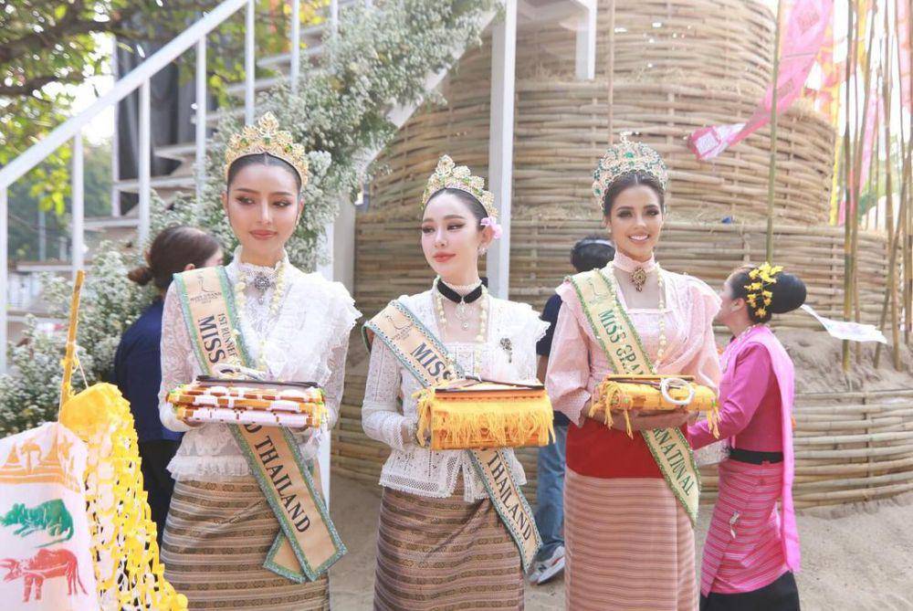 Potret Miss Grand International 2023 di Festival Songkran (Instagram.com/missgrandthailand)