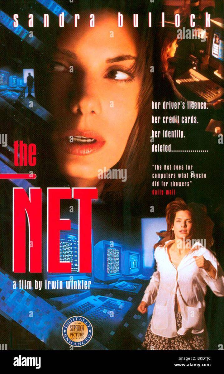 Foto poster film "The Net" (alamy.com)