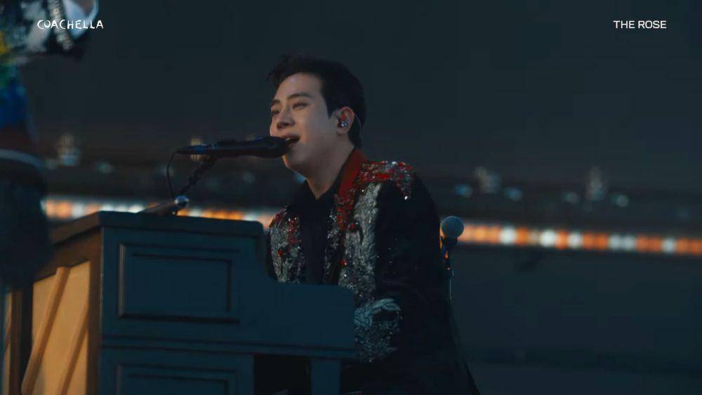 Penampilan The Rose di Coachella 2024 (Youtube.com/Coachella)
