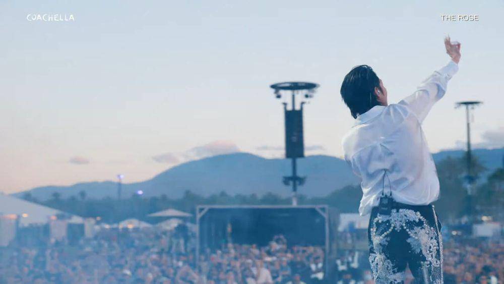 Penampilan The Rose di Coachella 2024 (Youtube.com/Coachella)