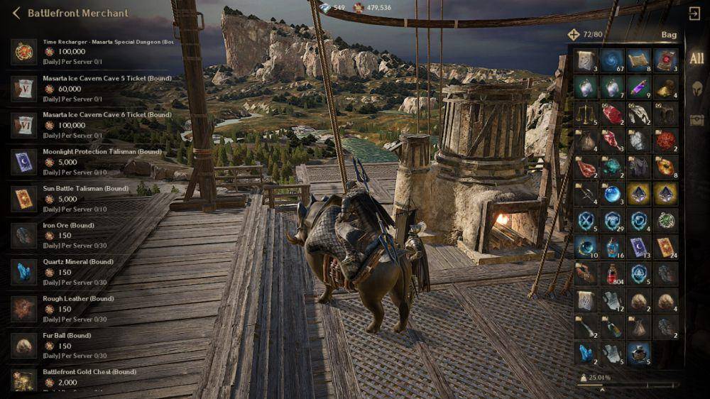 battlefront merchant di Night Crows (dok. Wemade Connect/Night Crows)