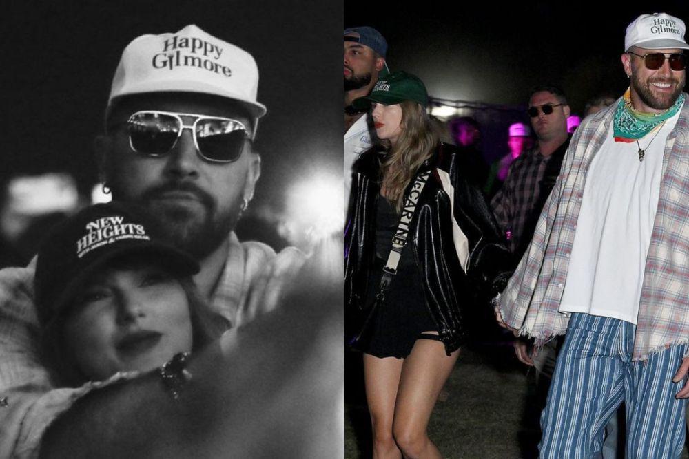 8 Potret Taylor Swift dan Travis Kelce Pacaran di Coachella 2024