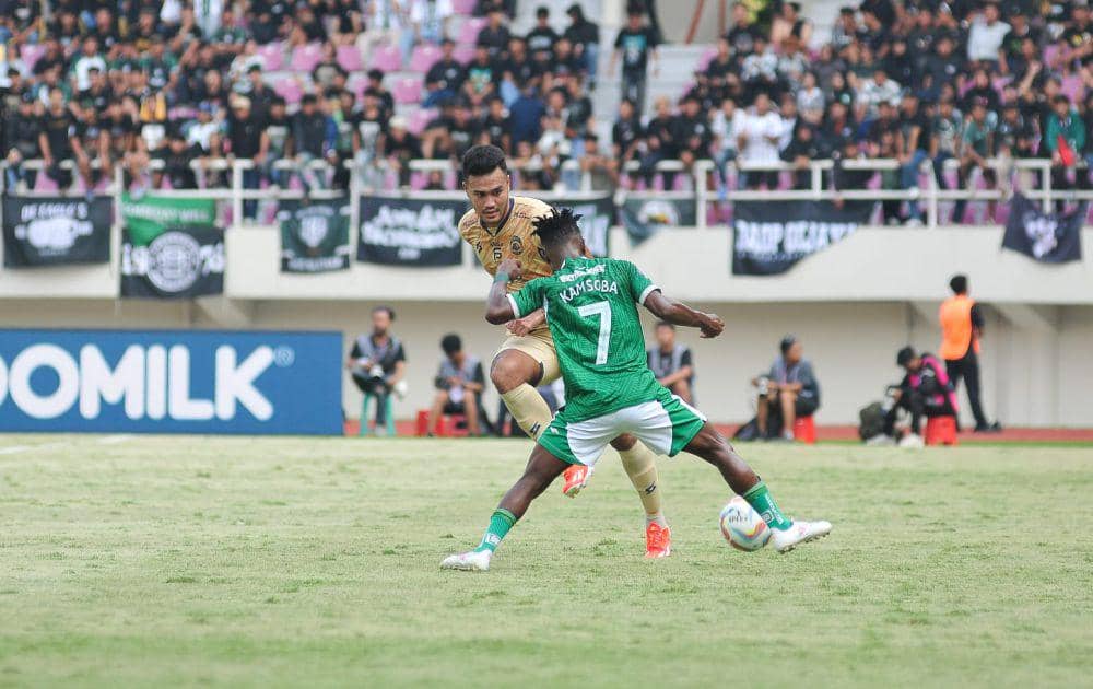 Pertandingan antara Arema FC melawan PSS Sleman. (Dok. Media Officer Arema FC)