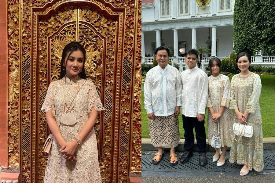 9 OOTD Rika Kato, Istri Yusril Ihza Mahendra Calon Menteri Prabowo