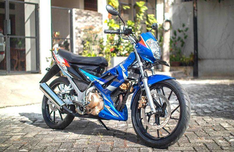 Suzuki Satria Fu 150 (instagram.com/batakastem_workshop)