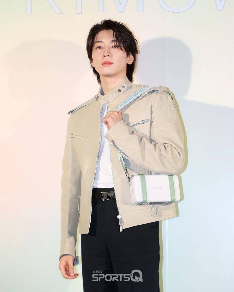 Wonwoo SEVENTEEN di RIMOWA event (instagram.com/sportsqnews)