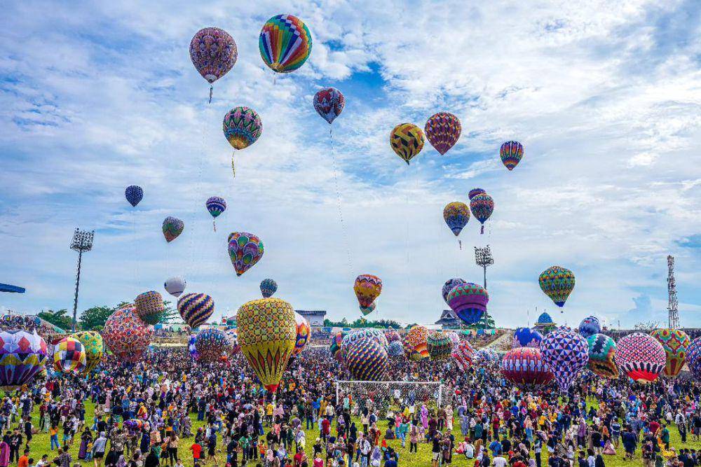 Festival Balon Pekalongan 2023 (instagram.com/sayapgarudajawa)