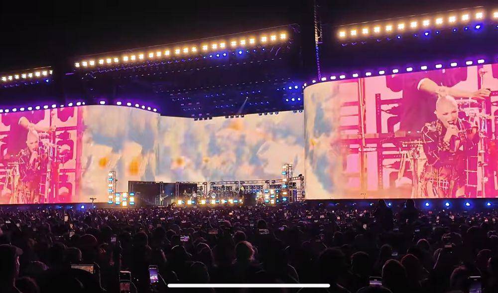 potret No Doubt di Coachella 2024 (YouTube.com/Angel Chavez)