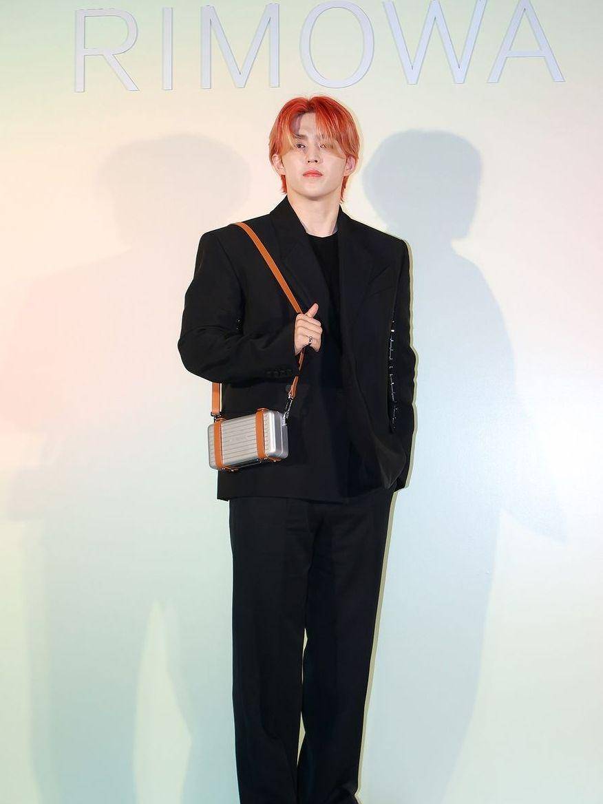 S.Coups SEVENTEEN di RIMOWA event (instagram.com/sportsqnews)