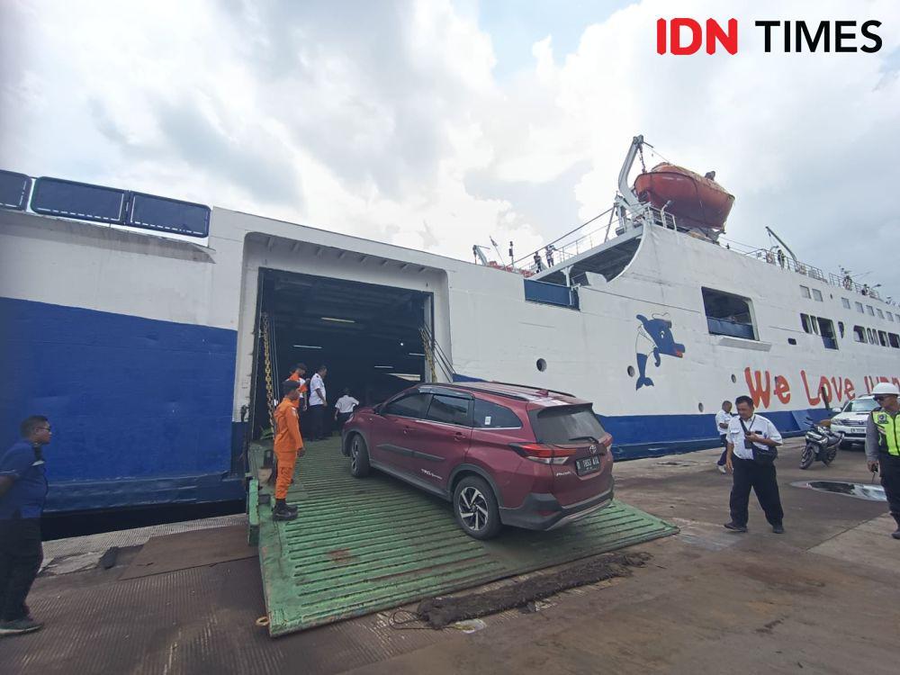 Dear Pemudik, Tiket Bakauheni Bisa Naik Kapal di Pelabuhan Panjang