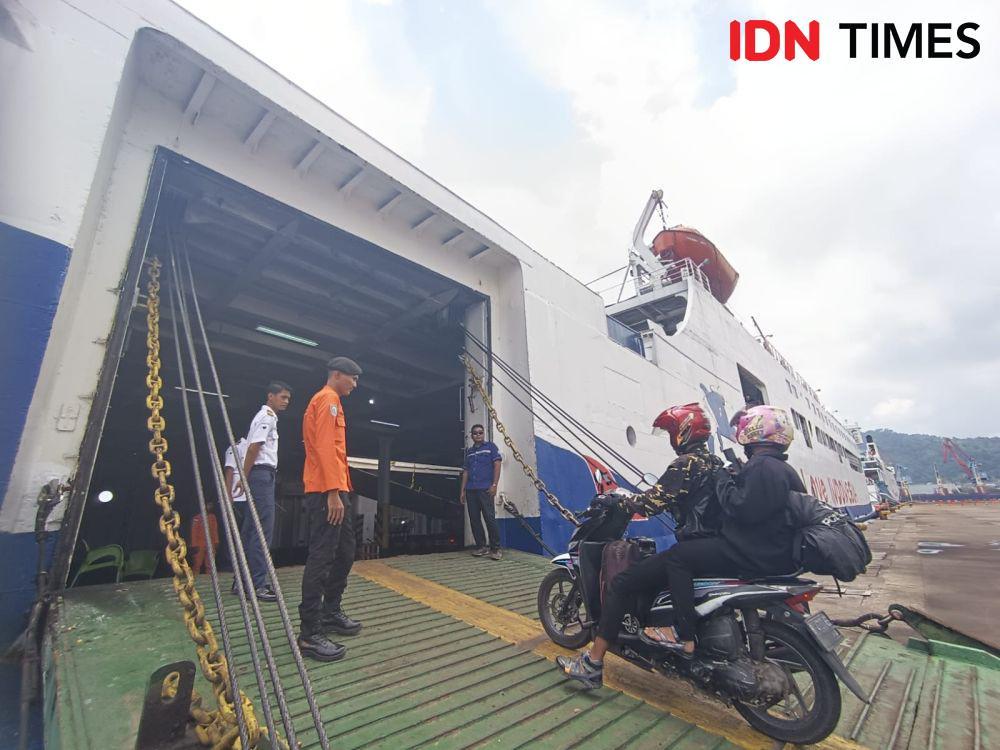 Penyeberangan Panjang-Ciwandan Favorit Pemudik Motor, Ini Alasannya