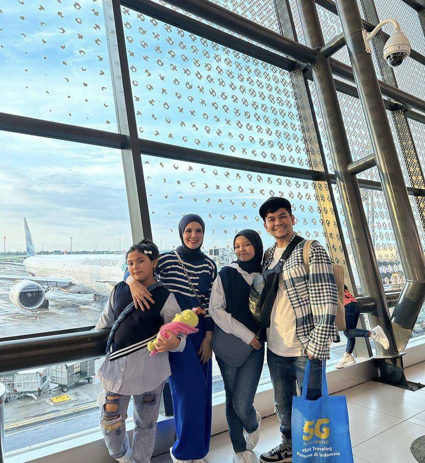 potret liburan keluarga Indra Bekti di Australia (Instagram.com/Indra Bekti)
