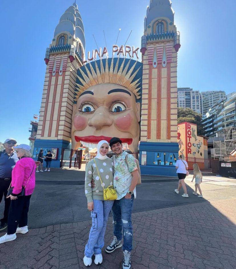 potret liburan keluarga Indra Bekti di Australia (Instagram.com/Indra Bekti)