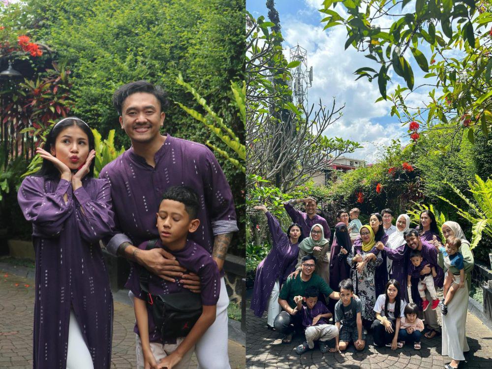 8 Momen Lebaran Uus bareng Keluarga Besar di Bandung, Ramai Banget!
