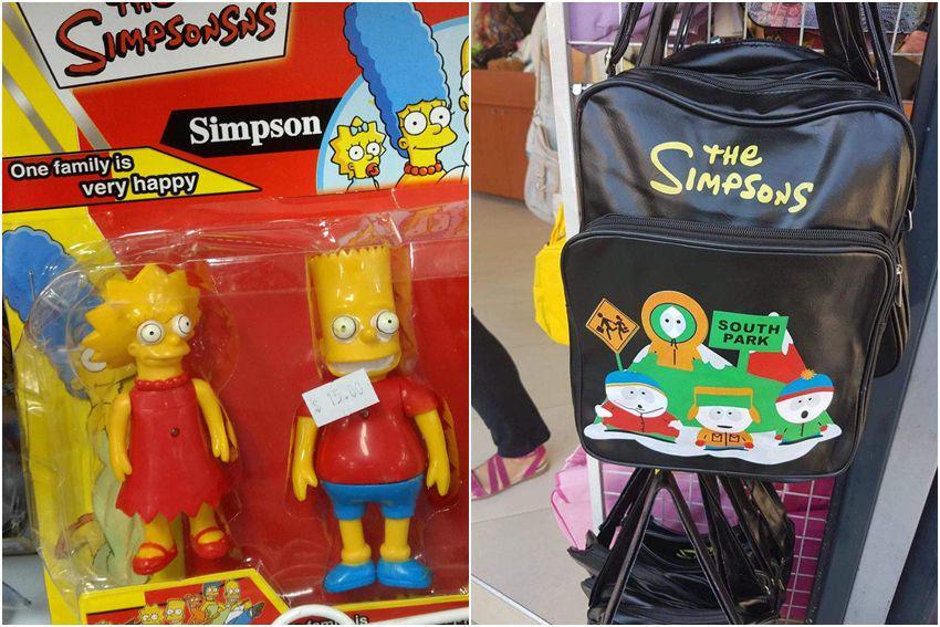 8 Barang KW The Simpsons, Bentuk dan Namanya Jadi Kocak Semua