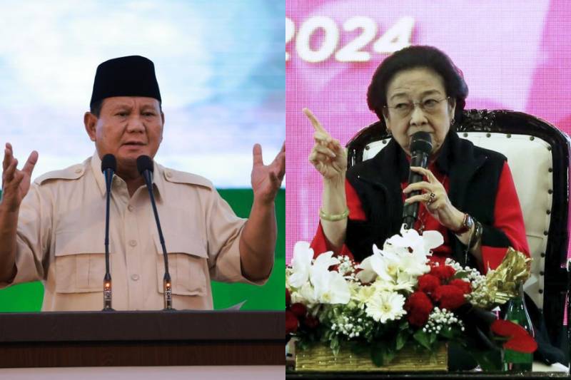 Prabowo Subianto dan Megawati Soekarnoputri (dok. IDN Times/Istimewa)