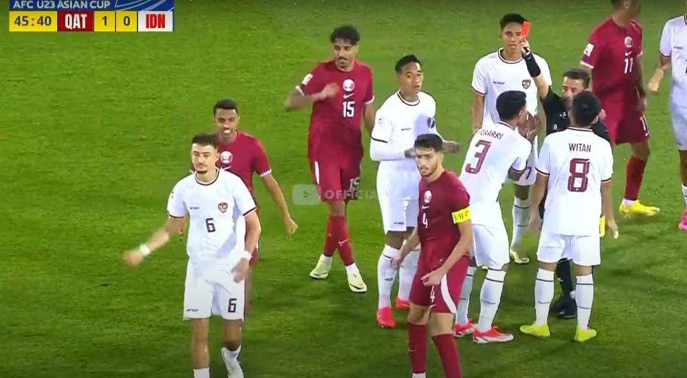 Nasrullo Kabirov, wasit Indonesia vs Qatar yang kontroversial (youtube.com/Official RCTI)