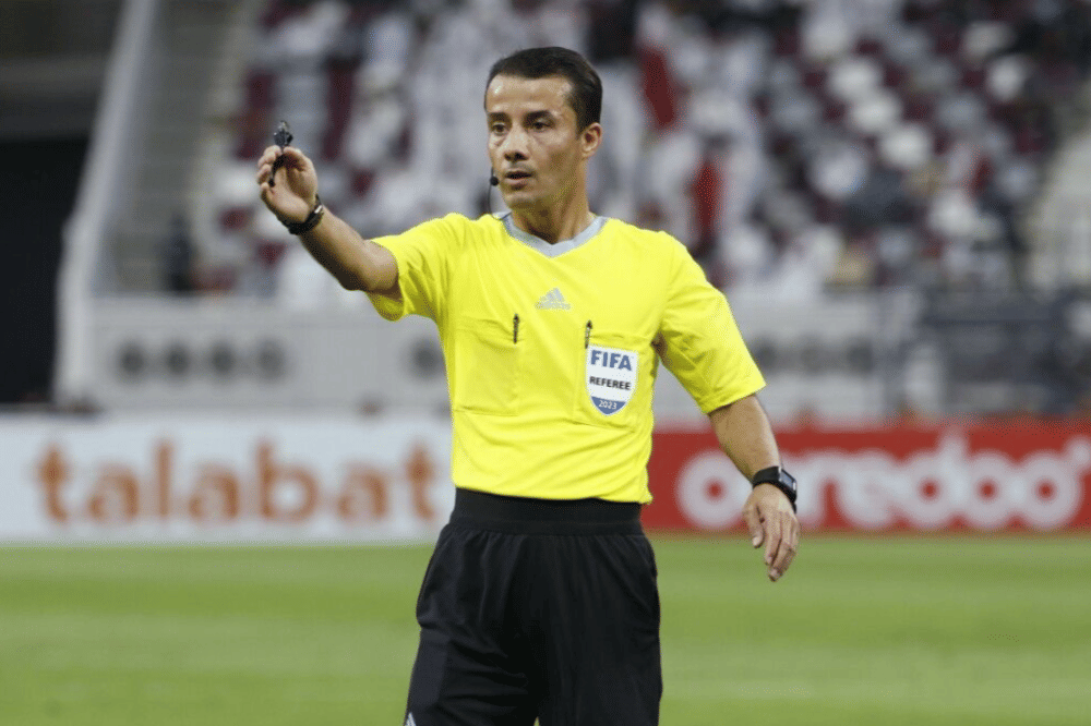 Nasrullo Kabirov, wasit Indonesia vs Qatar yang kontroversial (the-afc.com)