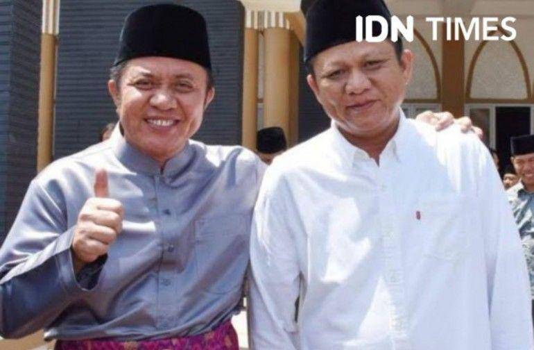 (Herman Deru saat bersama sang adik, Lanosin) IDN Times/istimewa