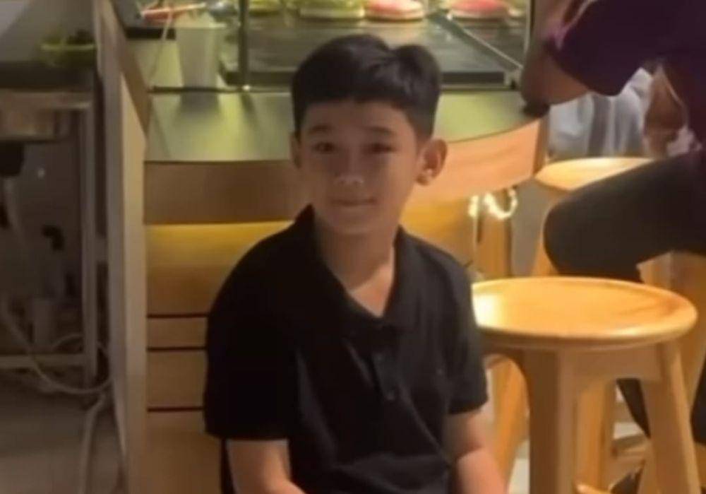 Bocah mirip Rafathar yang viral di TikTok (TikTok/theycallmewisnu)