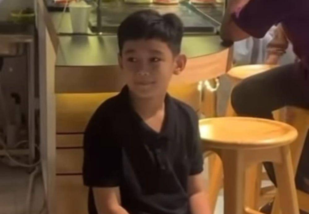 Bocah mirip Rafathar yang viral di TikTok (TikTok/theycallmewisnu)