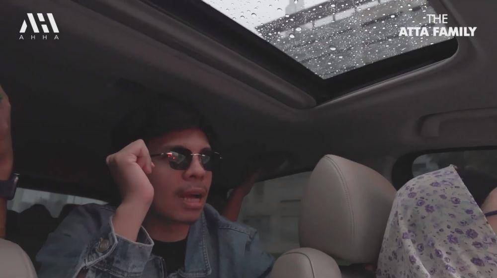 potret Atta dan Aurel terjebak di mal saat banjir Dubai (youtube.com/attahalilintar)